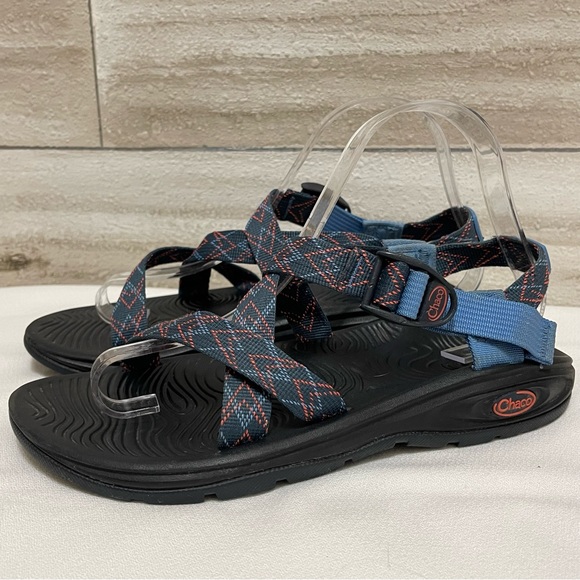 Chaco Shoes - Chaco's Zvolv Waltz Navy Blue Black Women's Sandals Size 8 Strappy J106642